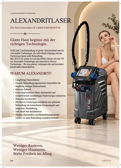 Seite 8, Alexandritlaser